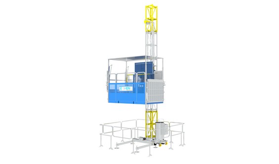 material elevator, material hoist, transport platform